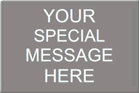 Control Panel Nameplate, 2 in. x 3 in.