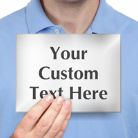 Custom Engraved Steel Sign